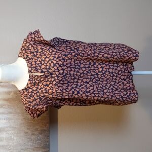 Collective Concepts floral futtersleeve top